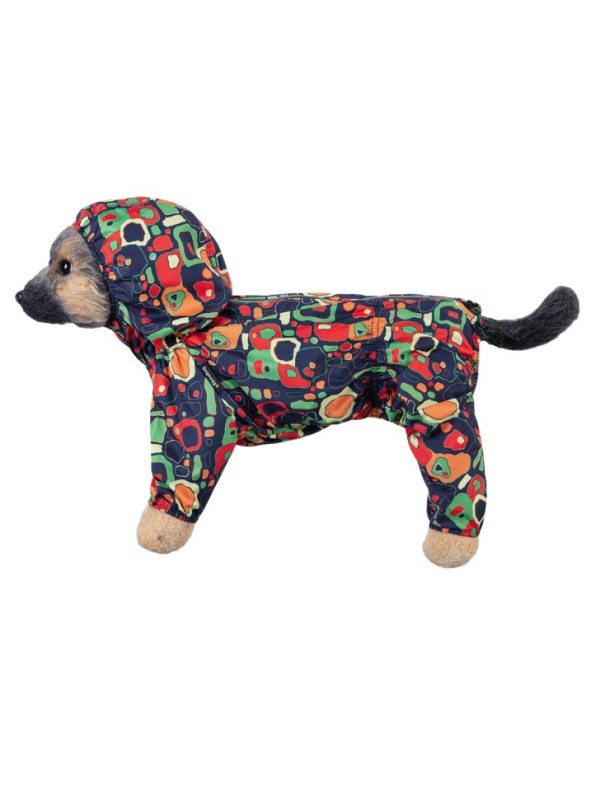 Дождевик "Акварель" (темно-синий) унисекс