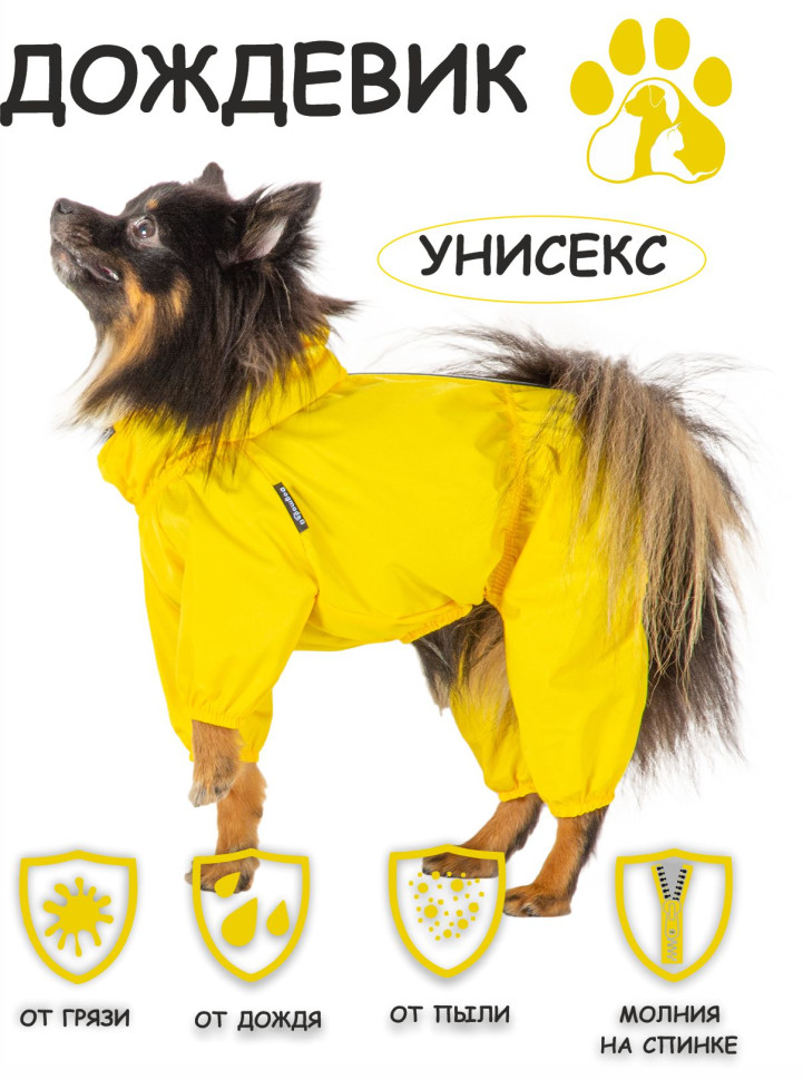 Дождевик (желтый) унисекс