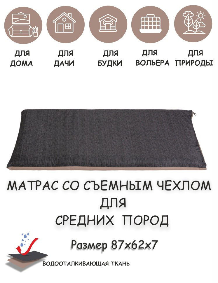 Матрас "Природа" 2 (хаки)