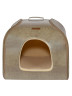 Дом-трансформер "Аристократ" для собак и кошек (бежевый)